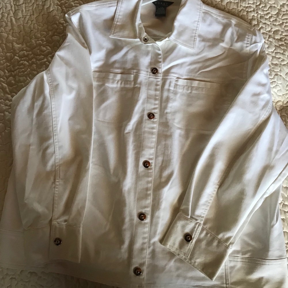 White blazer